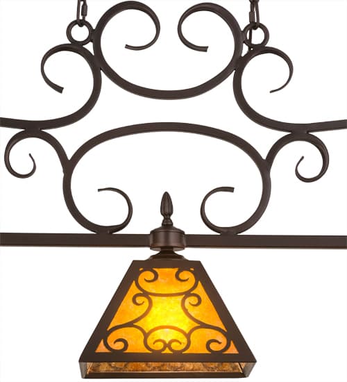 Bandolei 3 Light 10" Wide Linear Pendant