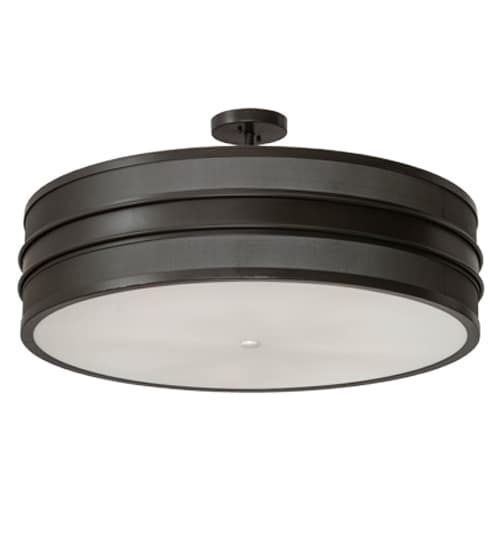 Nolan 6 Light 36" Wide Semi-Flush Drum Ceiling Fixture