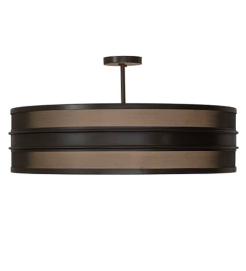 Nolan 6 Light 36" Wide Semi-Flush Drum Ceiling Fixture