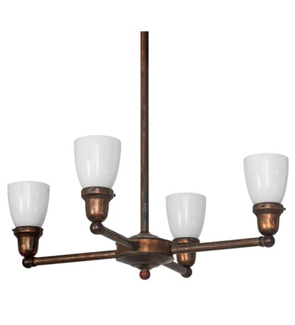 Revival Goblet 4 Light 26" Wide Chandelier