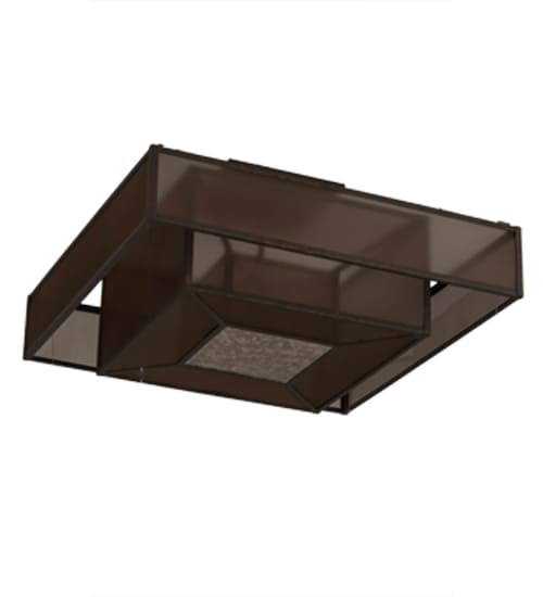 Umador 4 Light 51" Wide Semi-Flush Square Ceiling Fixture