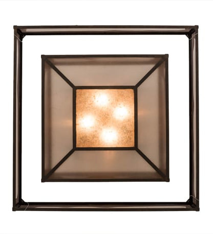 Umador 4 Light 51" Wide Semi-Flush Square Ceiling Fixture