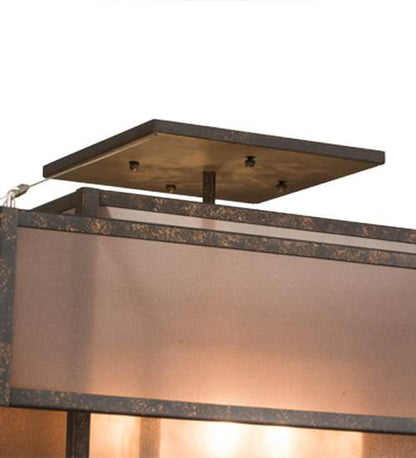 Umador 4 Light 51" Wide Semi-Flush Square Ceiling Fixture