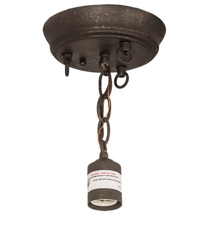 Cilindro Tapered 10" Wide Semi-Flush Ceiling Fixture