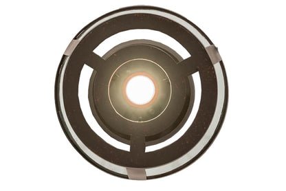 Cilindro Tapered 10" Wide Semi-Flush Ceiling Fixture