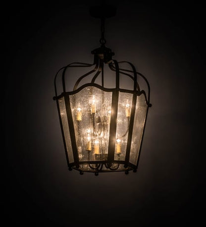 Citadel 8 Light 22" Wide Taper Candle Pendant