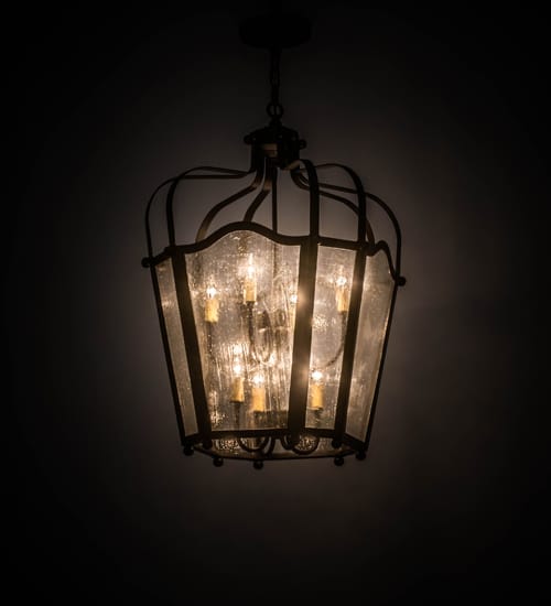 Citadel 8 Light 22" Wide Taper Candle Pendant
