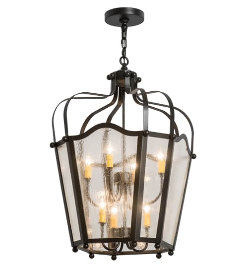 Citadel 8 Light 22" Wide Taper Candle Pendant