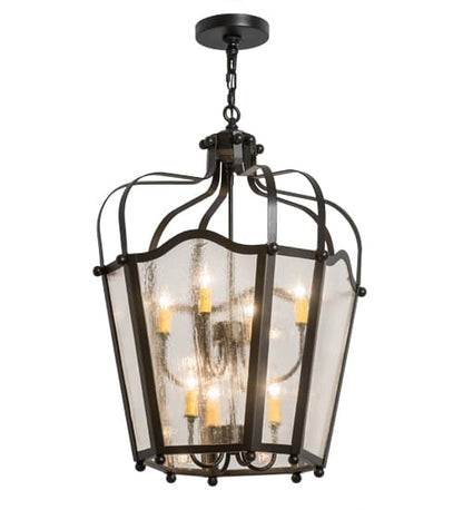 Citadel 8 Light 22" Wide Taper Candle Pendant