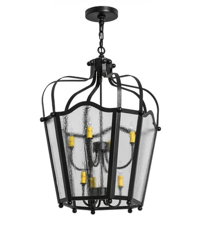 Citadel 8 Light 22" Wide Taper Candle Pendant