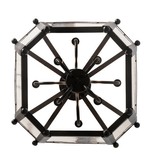 Citadel 8 Light 22" Wide Taper Candle Pendant
