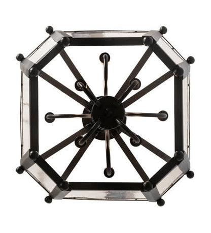 Citadel 8 Light 22" Wide Taper Candle Pendant