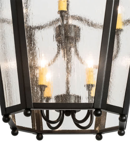 Citadel 8 Light 22" Wide Taper Candle Pendant