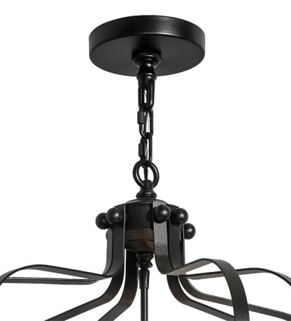 Citadel 8 Light 22" Wide Taper Candle Pendant