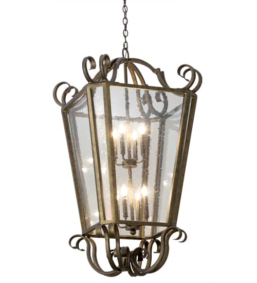 Marin 8 Light 40" Wide Taper Candle Pendant