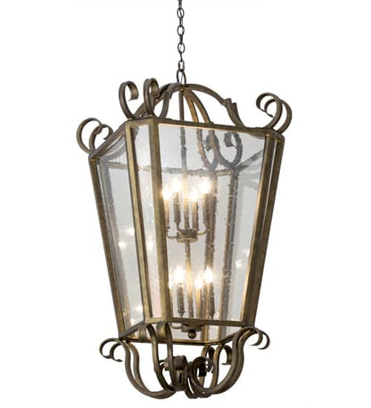 Marin 8 Light 40" Wide Taper Candle Pendant