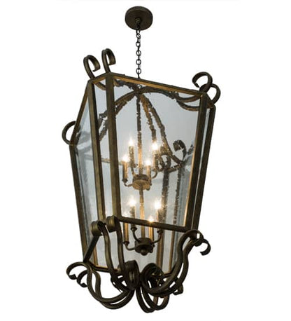 Marin 8 Light 40" Wide Taper Candle Pendant