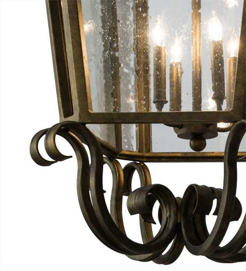 Marin 8 Light 40" Wide Taper Candle Pendant