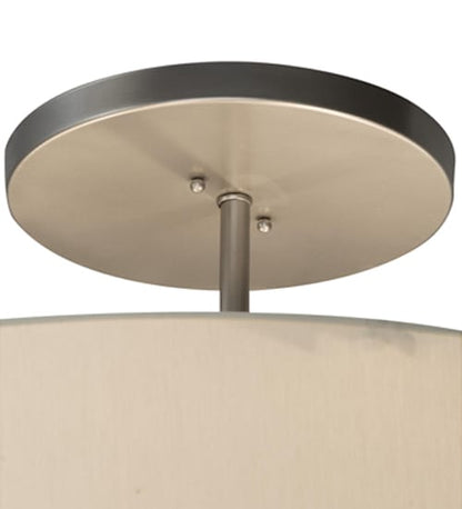 Cilindro 4 Light 36" Wide Semi-Flush Drum Ceiling Fixture