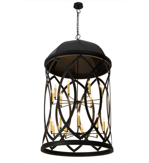 Grafton 18 Light 42" Wide Taper Candle Pendant