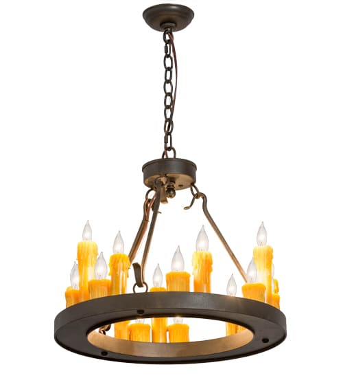 Deina 18 Light 21" Wide Taper Candle Style Chandelier