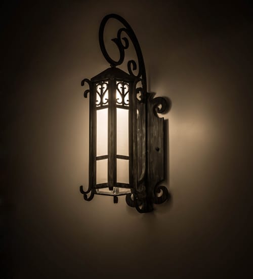 Caprice 28" Tall Wall Sconce with Shade