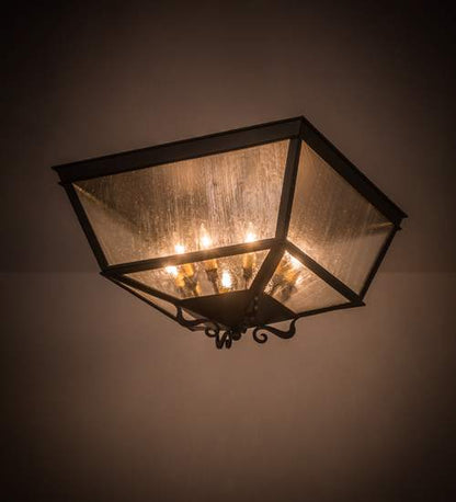Madeline 10 Light 35" Wide Flush Mount Ceiling Fixture