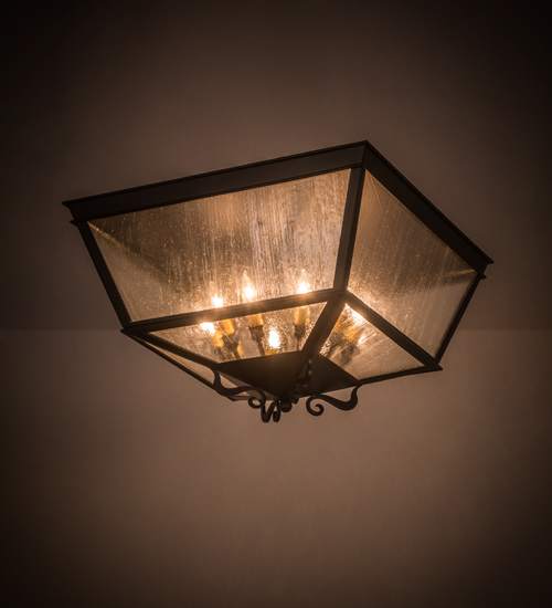 Madeline 10 Light 35" Wide Flush Mount Ceiling Fixture