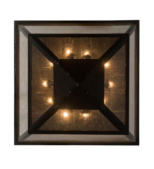 Madeline 10 Light 35" Wide Flush Mount Ceiling Fixture
