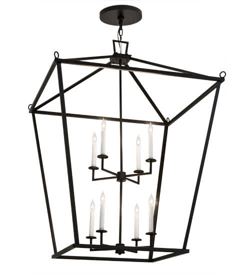 Kitzi 8 Light 51" Wide Taper Candle Pendant