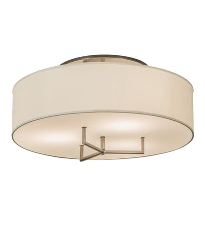 Cilindro 3 Light 30" Wide Flush Mount Drum Ceiling Fixture