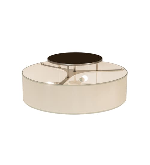 Cilindro 3 Light 30" Wide Flush Mount Drum Ceiling Fixture