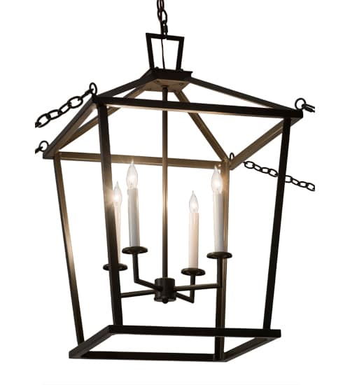 Kitzi 4 Light 29" Wide Taper Candle Pendant