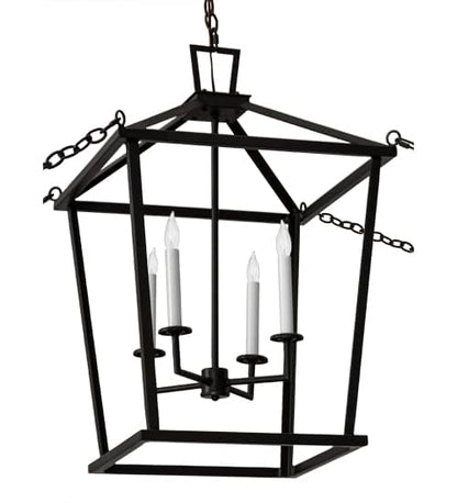 Kitzi 4 Light 29" Wide Taper Candle Pendant
