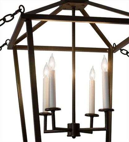 Kitzi 4 Light 29" Wide Taper Candle Pendant
