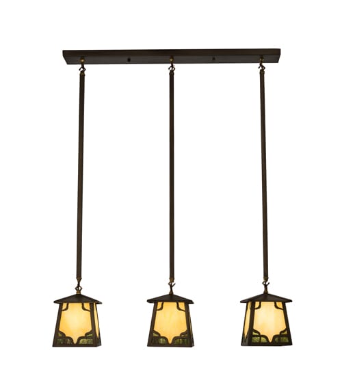 Kirkpatrick 3 Light 7" Wide Multi Light Pendant