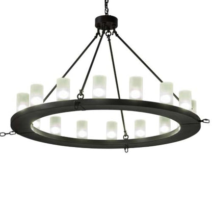 Meyda Tiffany Loxley 16 Light 48" Wide Ring Chandelier