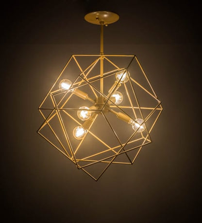 Conundrum 6 Light 19" Wide Pendant