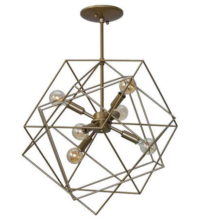 Conundrum 6 Light 19" Wide Pendant