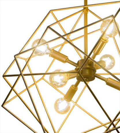 Conundrum 6 Light 19" Wide Pendant