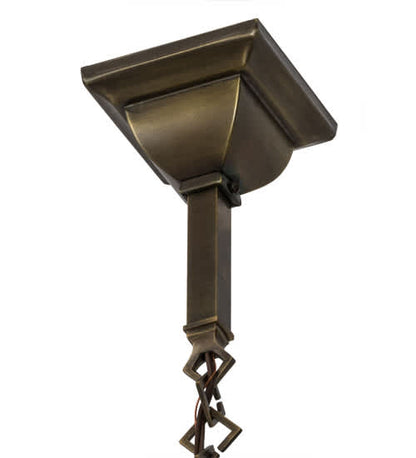Valley View Mission 4 Light 30" Wide Pendant