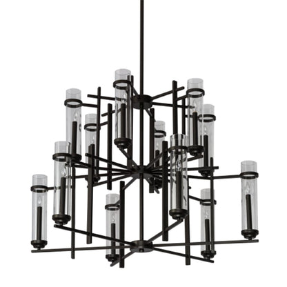 Meyda Tiffany Landon 12 Light 44" Wide Chandelier