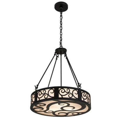 Meyda Tiffany Dean 3 Light 24" Wide Pendant