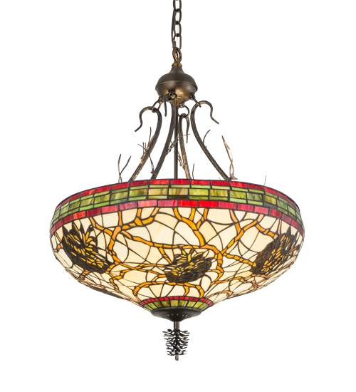 Pinecone 4 Light 24" Wide Pendant