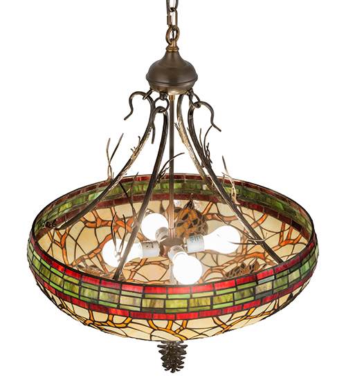 Pinecone 4 Light 24" Wide Pendant