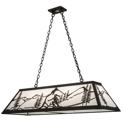Alpine 6 Light 17" Wide Linear Pendant