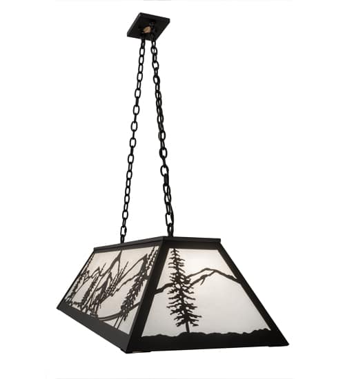 Alpine 6 Light 17" Wide Linear Pendant