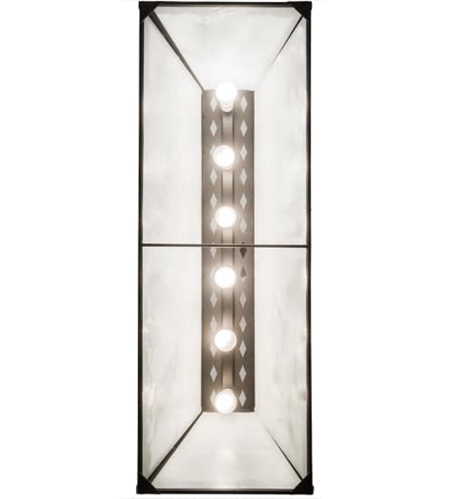 Alpine 6 Light 17" Wide Linear Pendant