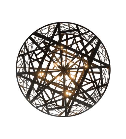 Birds Nest 8 Light 54" Wide Semi-Flush Drum Ceiling Fixture