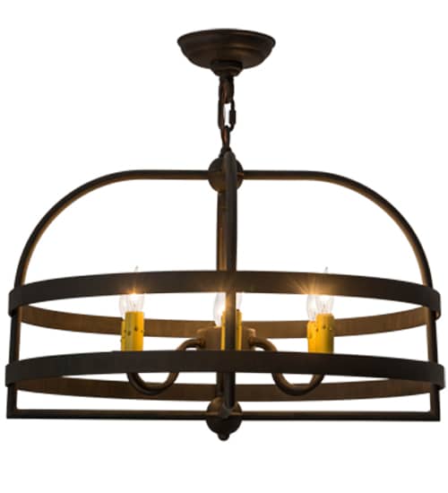 Aldari 6 Light 22" Wide Taper Candle Style Chandelier